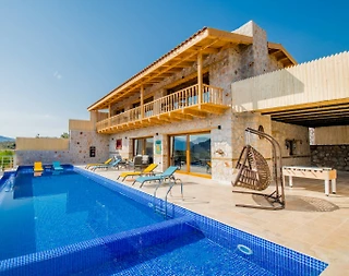 Kaş Bezirgan'da Harika Doğa Manzaralı, Özel Havuzlu, Konforlu Villa - 4