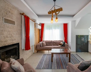 Fethiye Ölüdeniz'de Merkezi Konumda, Özel Havuzlu, Estetik Villa - 5