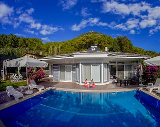 Fethiye İnlice'de Muhteşem Doğa İçerisinde, Özel Havuzlu, Lüks Villa - 3