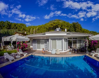 Fethiye İnlice'de Muhteşem Doğa İçerisinde, Özel Havuzlu, Lüks Villa - 4