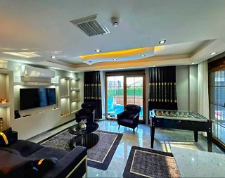 Kemer Göynük'te Muhteşem Doğa Manzaralı, Isıtmalı Havuzlu, 2+1 Villa - 3
