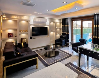 Kemer Göynük'te Muhteşem Doğa Manzaralı, Isıtmalı Havuzlu, 3+1 Villa - 5