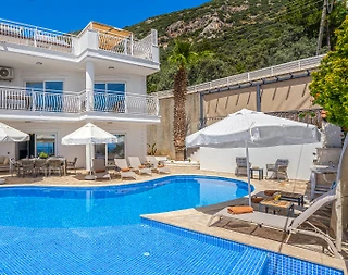 Kaş Kalkan'da Enfes Deniz Manzaralı, Özel Havuzlu, Lüks Villa - 1