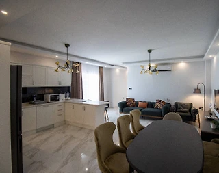 Kıbrıs İskele’de Deniz Manzaralı, Ortak Havuzlu, Suit Daire - 1