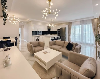 Kıbrıs İskele’de Tesis İçerisinde, Ortak Havuzlu, Ferah Daire - 3