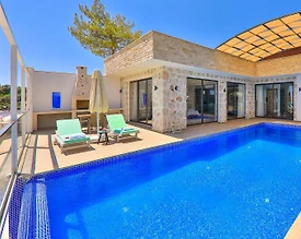 Kaş İslamlar'da Muhteşem Doğada, Özel Havuzlu, Ferah Villa - 2