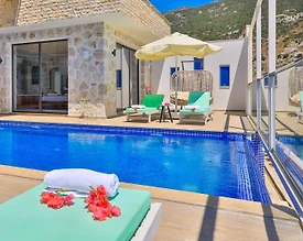 Kaş İslamlar'da Muhteşem Doğada, Özel Havuzlu, Ferah Villa - 3