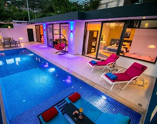 Kaş İslamlar'da Doğa İle İç İçe, Özel Havuzlu, Balayı Villası - 4