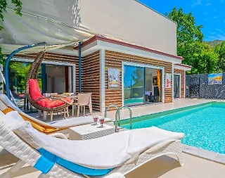 Kaş İslamlar'da Gözlerden Uzak, Özel Havuzlu, Kiralık Villa - 1