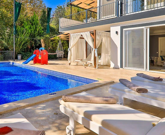 Kaş İslamlar'da Muhteşem Doğada, Özel Havuzlu, Kiralık Villa - 1
