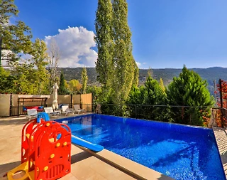 Kaş İslamlar'da Muhteşem Doğada, Özel Havuzlu, Kiralık Villa - 5