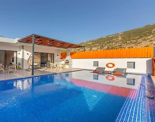 Kaş İslamlar'da Çiftlere Uygun, Özel Havuzlu, Estetik Villa - 3