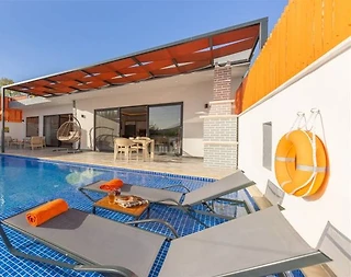 Kaş İslamlar'da Çiftlere Uygun, Özel Havuzlu, Estetik Villa - 2