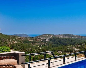 Kaş İslamlar'da Dağ ve Orman Manzaralı, Özel Havuzlu, 2+1 Villa - 2