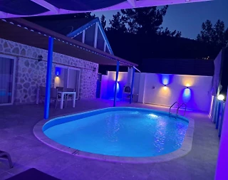 Kaş İslamlar'da Huzurlu Konumda, Özel Havuzlu, 4 Kişilik Villa - 3