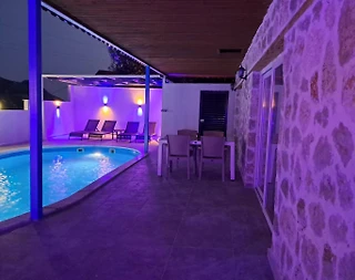 Kaş İslamlar'da Huzurlu Konumda, Özel Havuzlu, 4 Kişilik Villa - 5