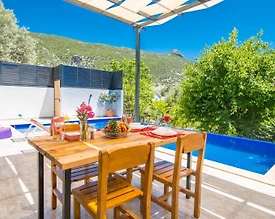 Kaş İslamlar'da Doğanın Kalbinde, Özel Havuzlu, Balayı Villası - 3