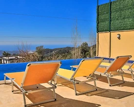 İslamlar'da Panoramik Deniz Manzaralı, Jakuzili, 10 Kişilik Villa - 3