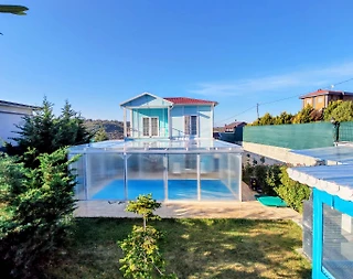 İstanbul Şile'de Geniş Bahçeli, Kapalı Isıtmalı Havuzlu, 3+1 Villa - 1