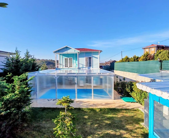 İstanbul Şile'de Geniş Bahçeli, Kapalı Isıtmalı Havuzlu, 3+1 Villa - 1