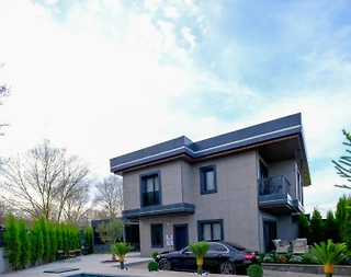 İstanbul Şile'de Merkezi Konumda, Isıtmalı Havuzlu, İkiz Villa - 1