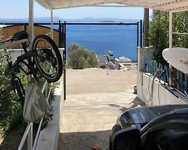 Dikili Çandarlı'da Geniş Ailelere Uygun, Deniz Manzaralı, Kiralık Ev - 2