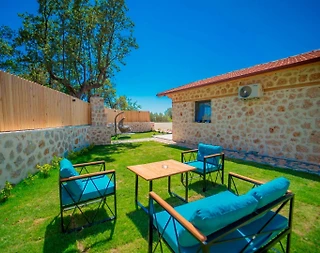 Kaş Üzümlü'de Doğa İçerisinde, Özel Havuzlu, Jakuzili, Lüks Villa - 5