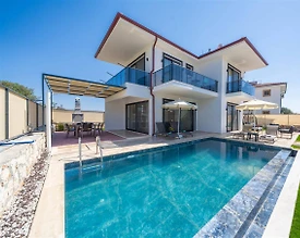 Kaş Andifli'de Yeşilliklerle Dolu Doğada, Özel Havuzlu, Modern Villa - 2