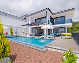 Kaş İslamlar'da Doğa İle İç İçe, Özel Havuzlu, Lüks Villa - 2