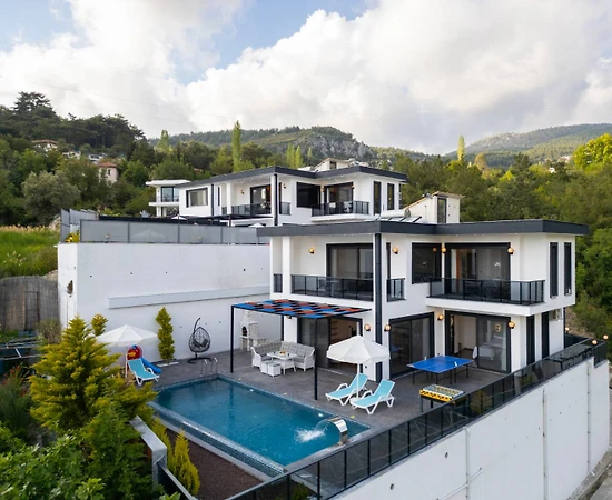 Kaş İslamlar'da Doğa İle İç İçe, Özel Havuzlu, Lüks Villa - 1