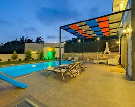 Kaş İslamlar'da Şehirden Uzakta, Özel Havuzlu, 3+1 Villa - 3