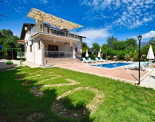 Fethiye Kayaköy'de Sakin Konumda, Özel Havuzlu, Kiralık Villa - 4