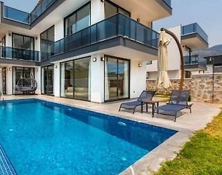Kaş Kalkan'da Sakin Konumda, Özel Havuzlu, Modern Villa - 2