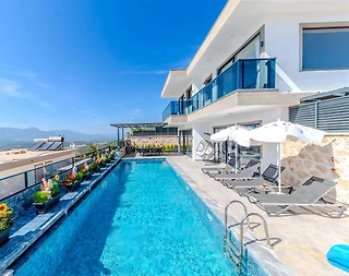 Kaş Çavdır'da Muhteşem Doğa Manzaralı, Özel Havuzlu, Jakuzili, Lüks Villa - 4
