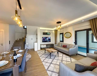 Fethiye Ölüdeniz'de Huzur Dolu Doğada, Özel Havuzlu, Merkezi Villa - 5