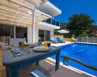 Kaş İslamlar'da Balayı Çiftlerine Uygun, Özel Havuzlu, Nezih Villa - 4