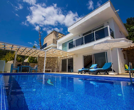Kaş İslamlar'da Balayı Çiftlerine Uygun, Özel Havuzlu, Nezih Villa - 1