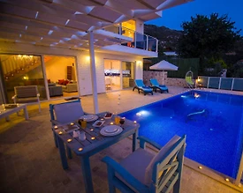 Kaş İslamlar'da Balayı Çiftlerine Uygun, Özel Havuzlu, Nezih Villa - 3