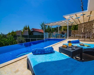 Kaş İslamlar'da Balayı Çiftlerine Uygun, Özel Havuzlu, Nezih Villa - 2