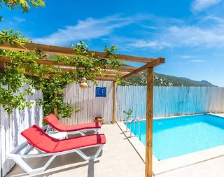 Kaş İslamlar'da Doğa İle İç İçe, Özel Havuzlu, 2 Kişilik Villa - 5