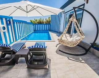 Kaş İslamlar'da Sakin Konumda, Özel Havuzlu, Balayı Villası - 1