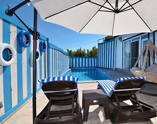 Kaş İslamlar'da Sakin Konumda, Özel Havuzlu, Balayı Villası - 4