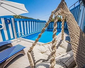 Kaş İslamlar'da Sakin Konumda, Özel Havuzlu, Balayı Villası - 3