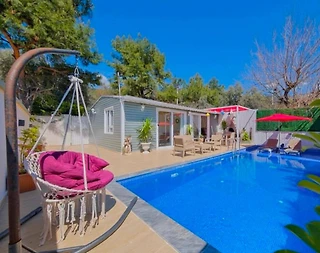 Kaş İslamlar'da Çiftlere Uygun, Özel Havuzlu, Jakuzili Villa - 1