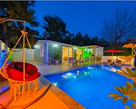 Kaş İslamlar'da Çiftlere Uygun, Özel Havuzlu, Jakuzili Villa - 3