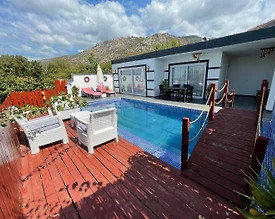 Kaş Üzümlü'de Şehirden Uzakta, Özel Havuzlu, Balayı Villası - 3