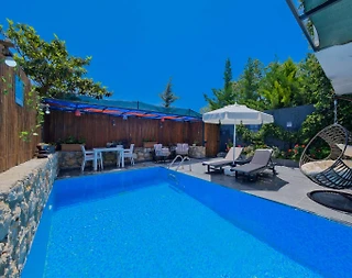 Kaş Üzümlü'de Balayı Çiftlerine Uygun, Özel Havuzlu, Jakuzili Villa - 2