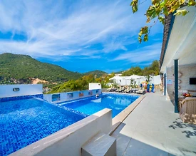 Kaş Sarıbelen'de Doğa İle İç İçe, Özel Havuzlu, 2+1 Villa - 2