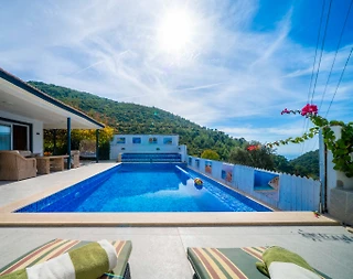 Kaş Sarıbelen'de Doğa İle İç İçe, Özel Havuzlu, 2+1 Villa - 5