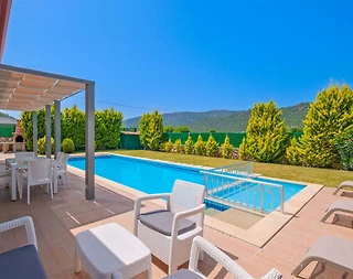 Fethiye Kayaköy'de Huzurlu Doğada, Özel Havuzlu, Bahçeli Villa - 5